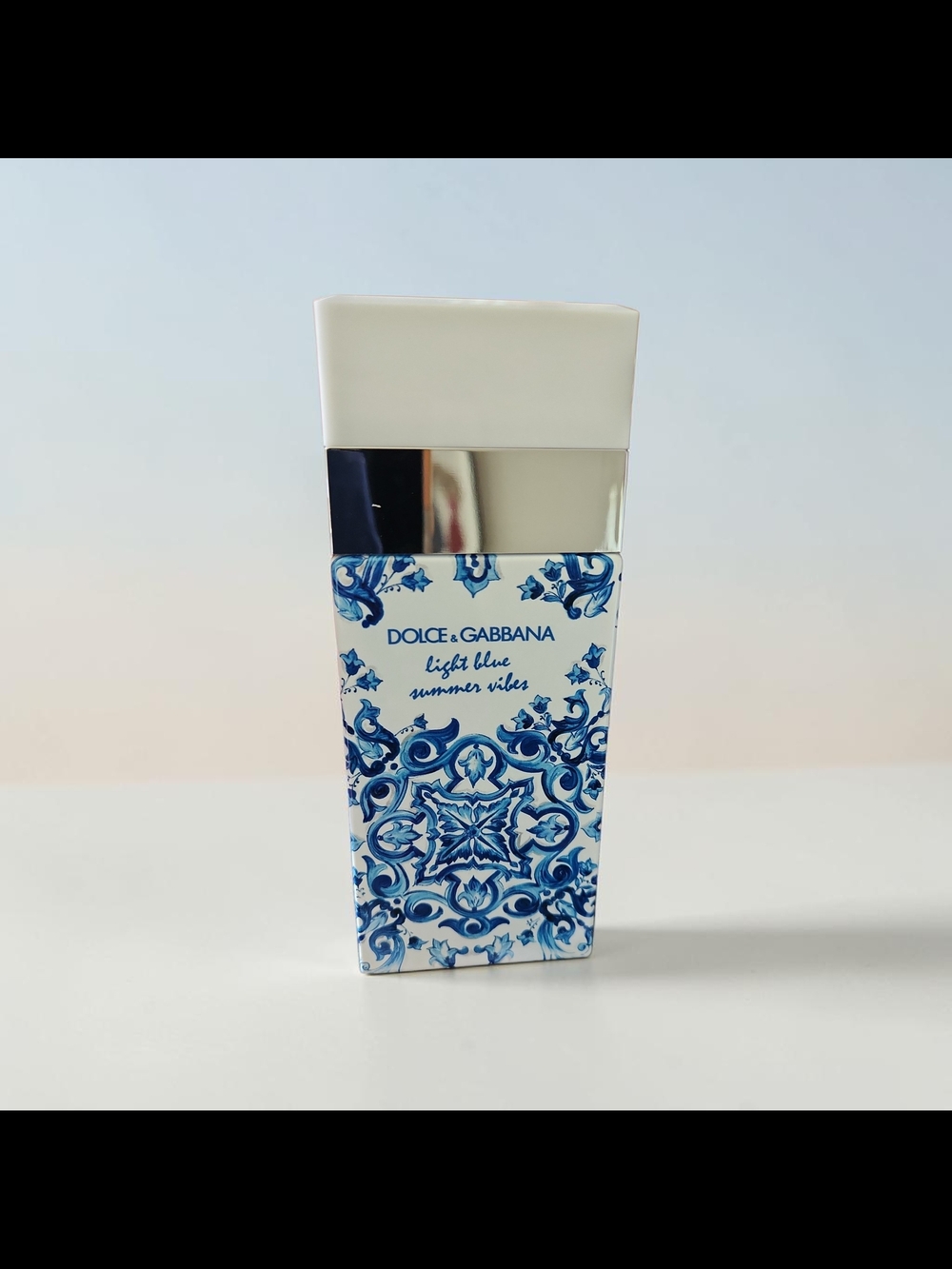 Dolce & Gabbana White and Blue Decorative Fragrance Tester Bottle